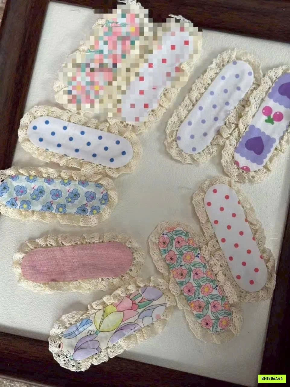 SET 6 MIẾNG DÁN TÓC MÁI CUTE