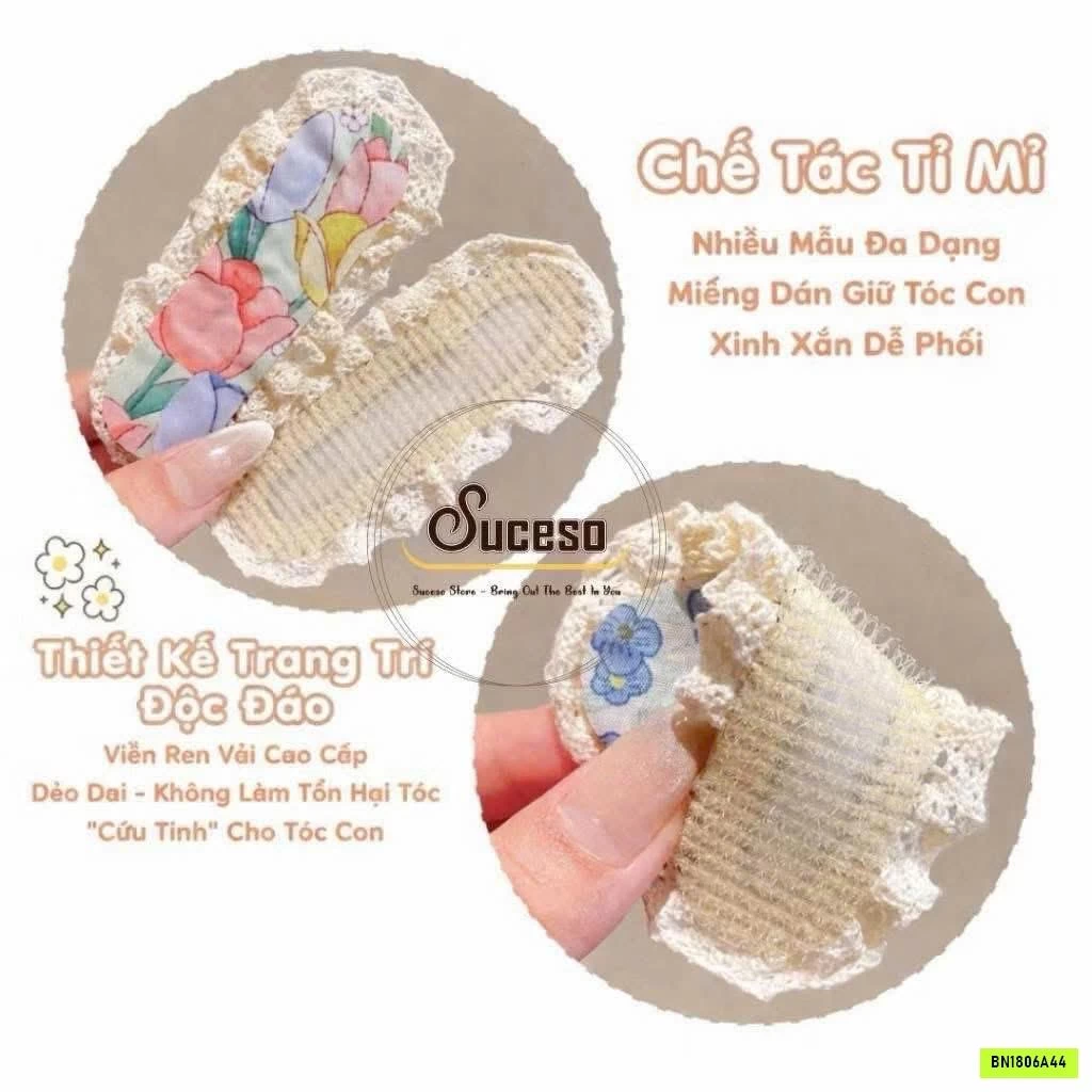 SET 6 MIẾNG DÁN TÓC MÁI CUTE