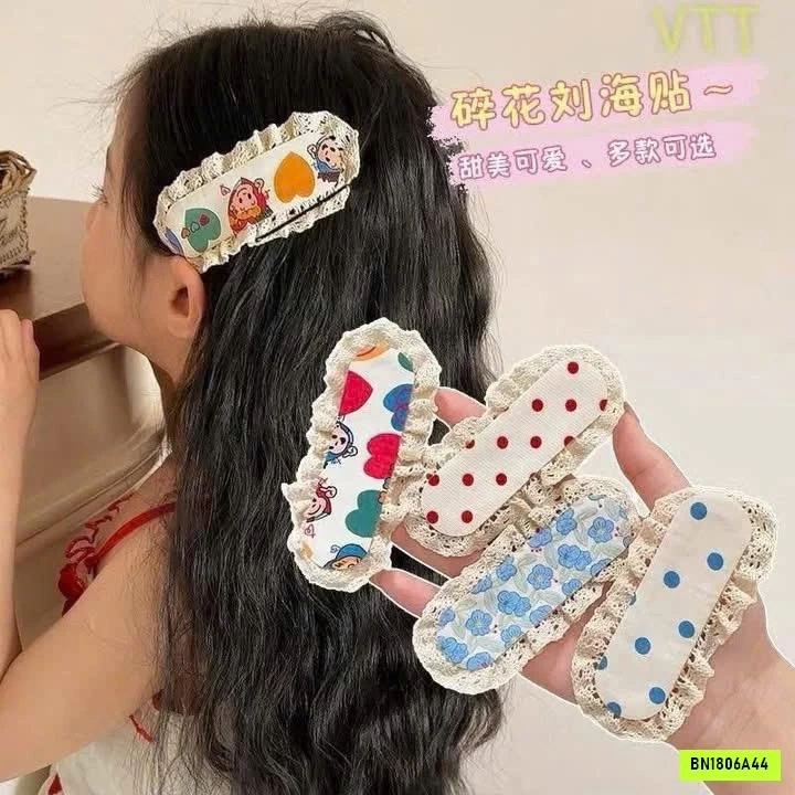 SET 6 MIẾNG DÁN TÓC MÁI CUTE