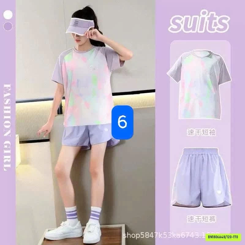 BỘ THỂ THAO BÉ GÁI SIZE ĐẠI
