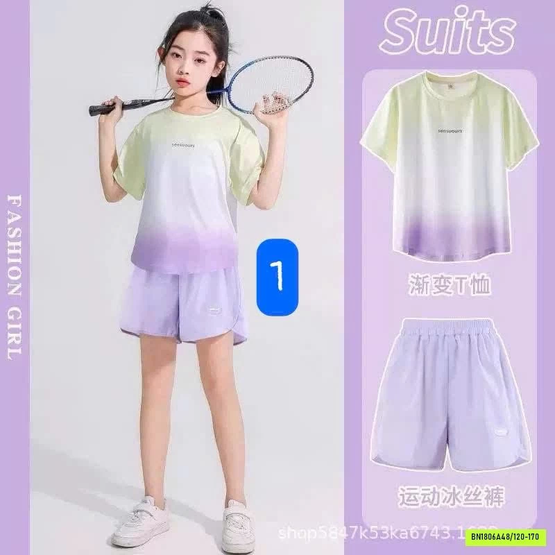 BỘ THỂ THAO BÉ GÁI SIZE ĐẠI