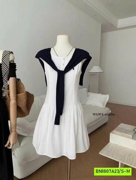 ĐẦM XÒE SÁT NÁCH KÈM  KHĂN CHOÀNG WG