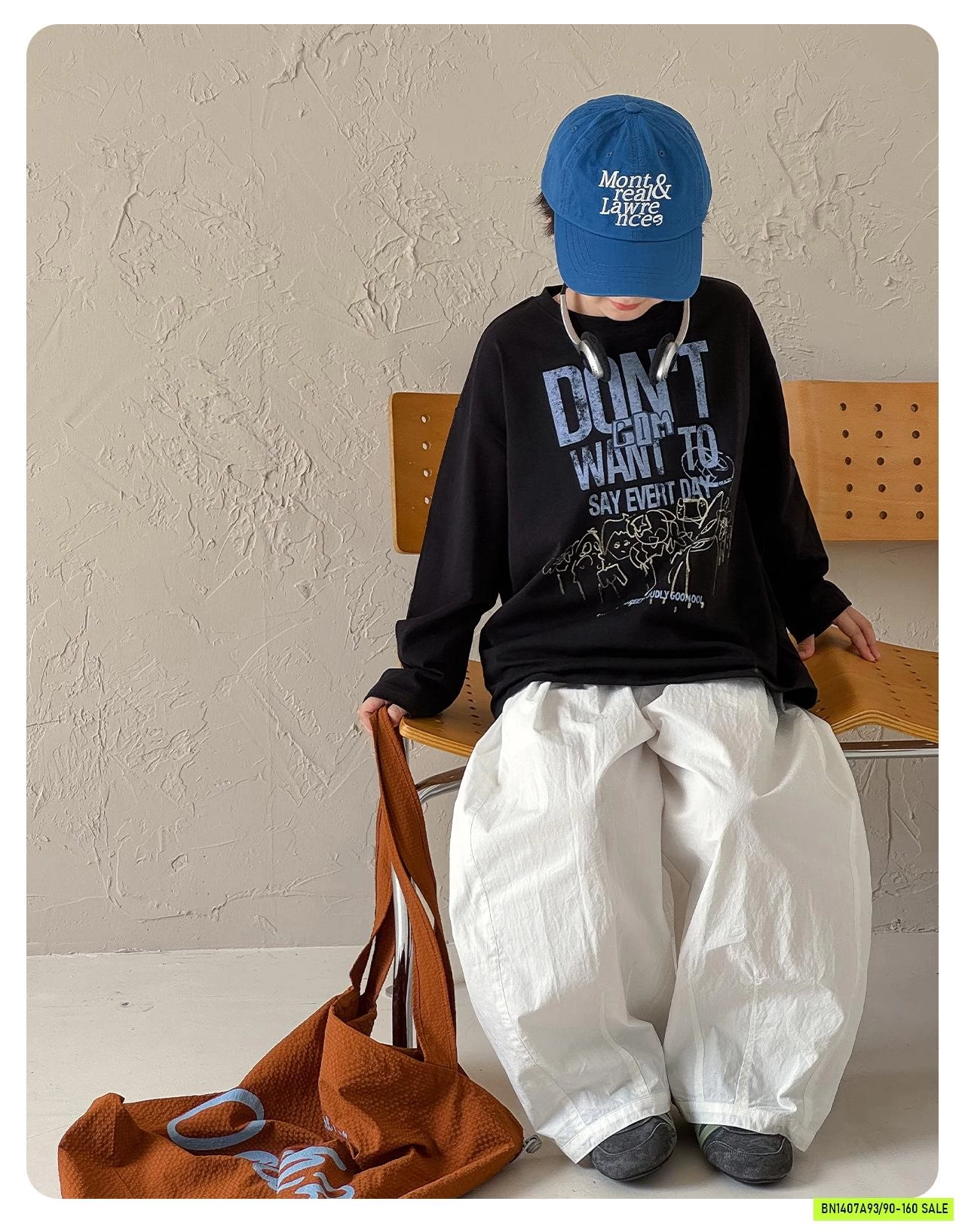 ÁO THUN ĐEN IN CHỮ CÁ TÍNH AOAOKIDS
