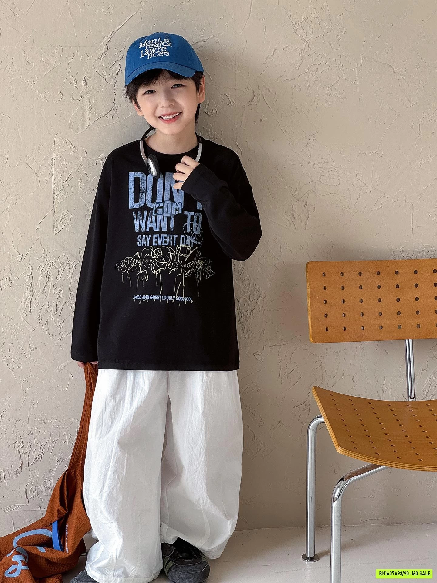 ÁO THUN IN HÌNH PHỐI MÀU TAY AOAOKIDS