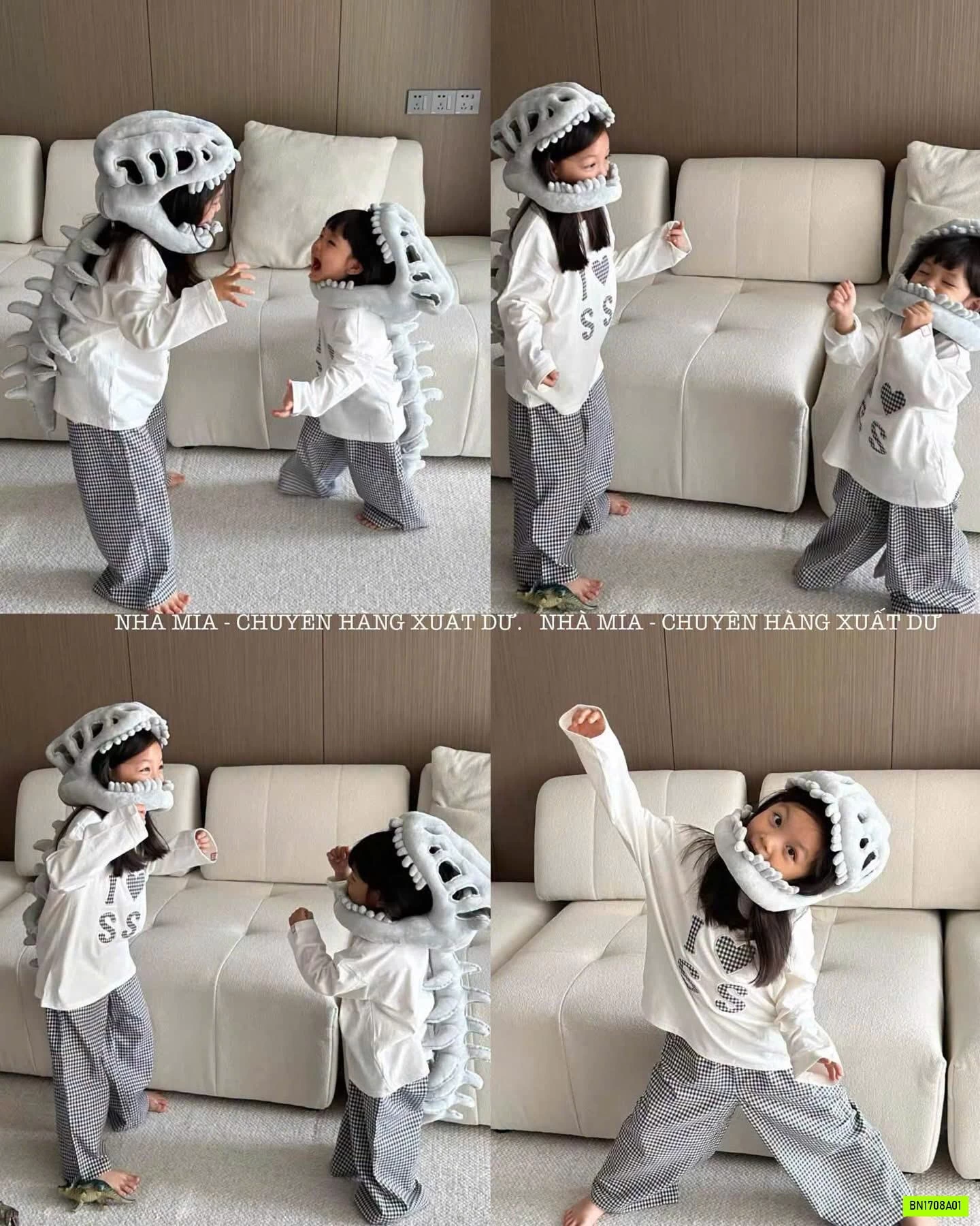 COSPLAY MŨ XƯƠNG KHỦNG LONG