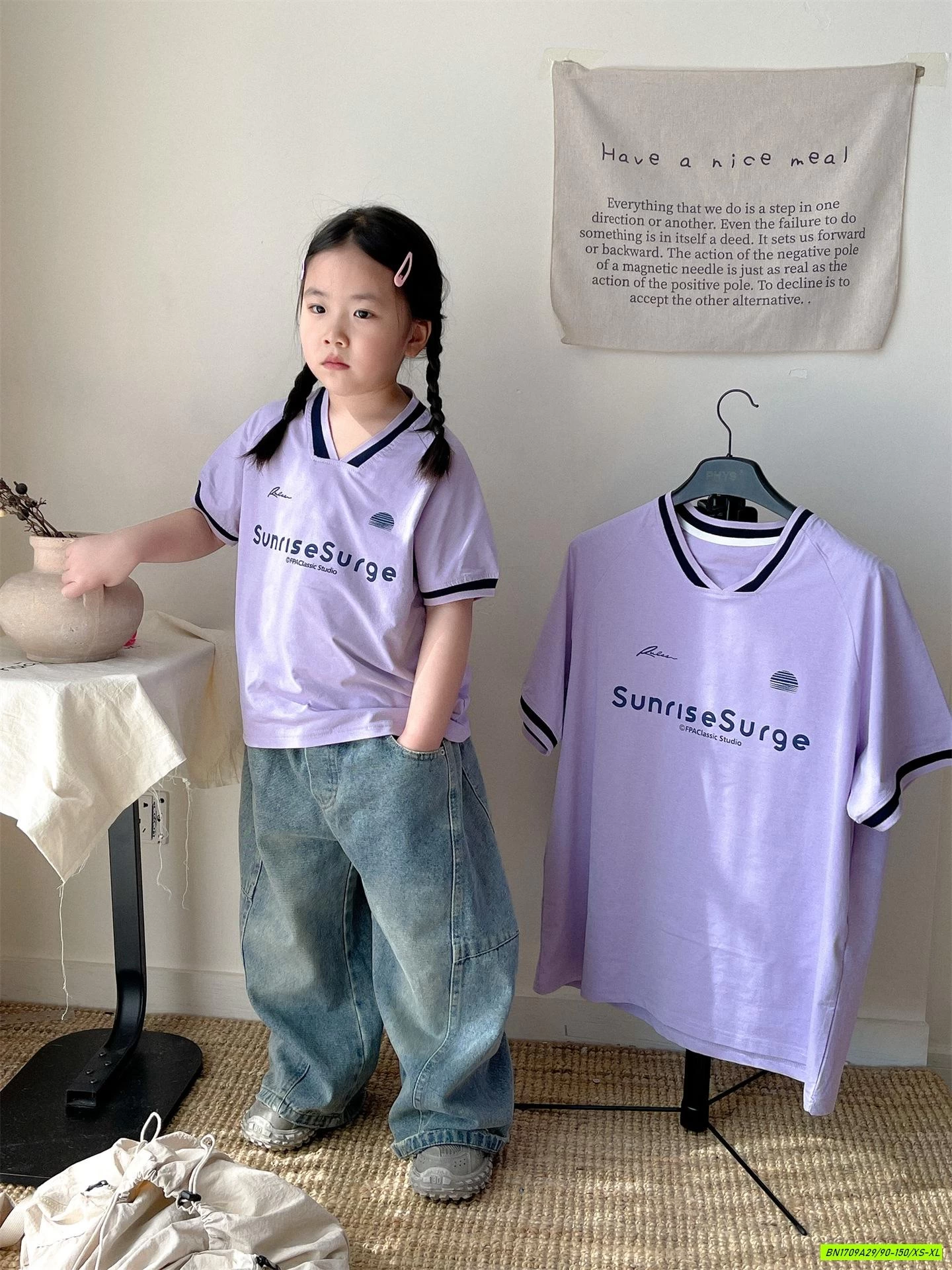 ÁO THUN THỂ THAO SỐ 22 MẸ BÉ