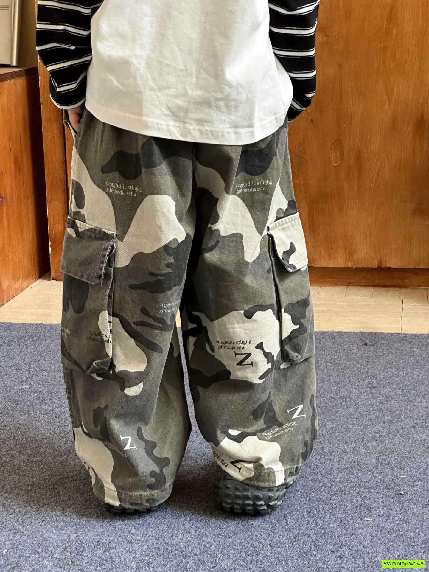 ÁO CHỮ GIẢ 2 LỚP MIX QUẦN RẰN RI