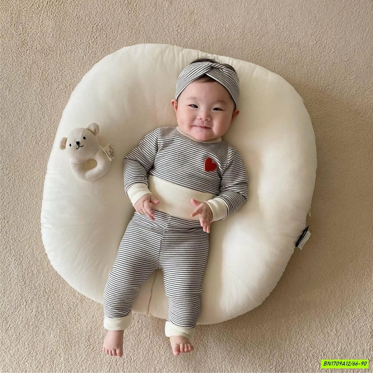 SÉT NỈ CẠP CAO KÈM BĂNG ĐÔ