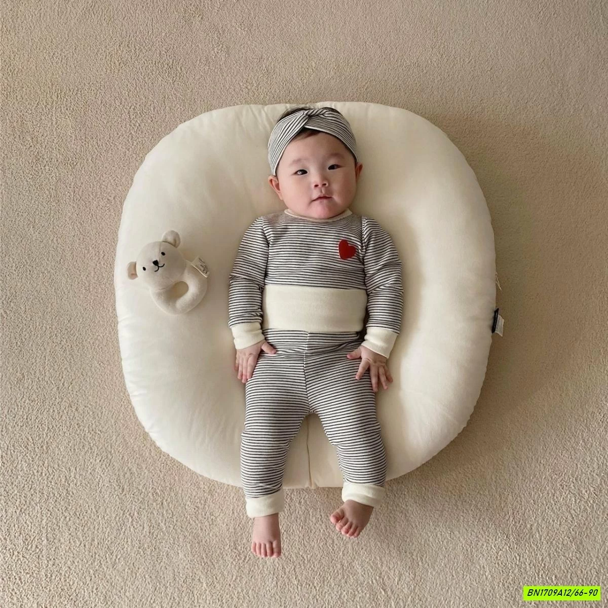 SÉT NỈ CẠP CAO KÈM BĂNG ĐÔ