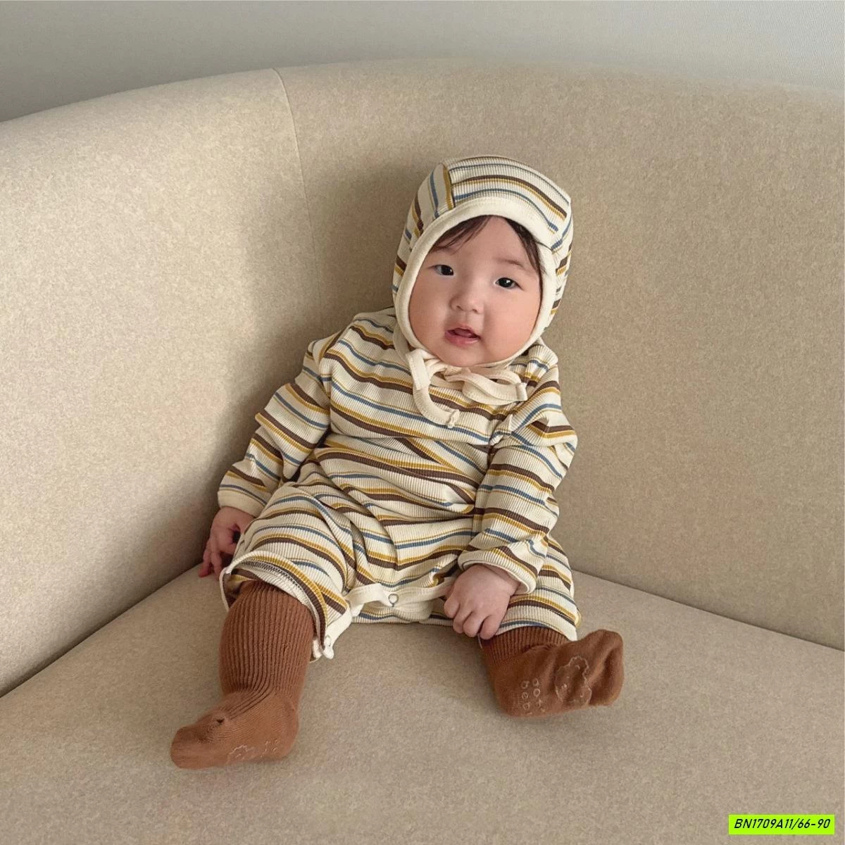 BODY GÂN KẺ KÈM MŨ