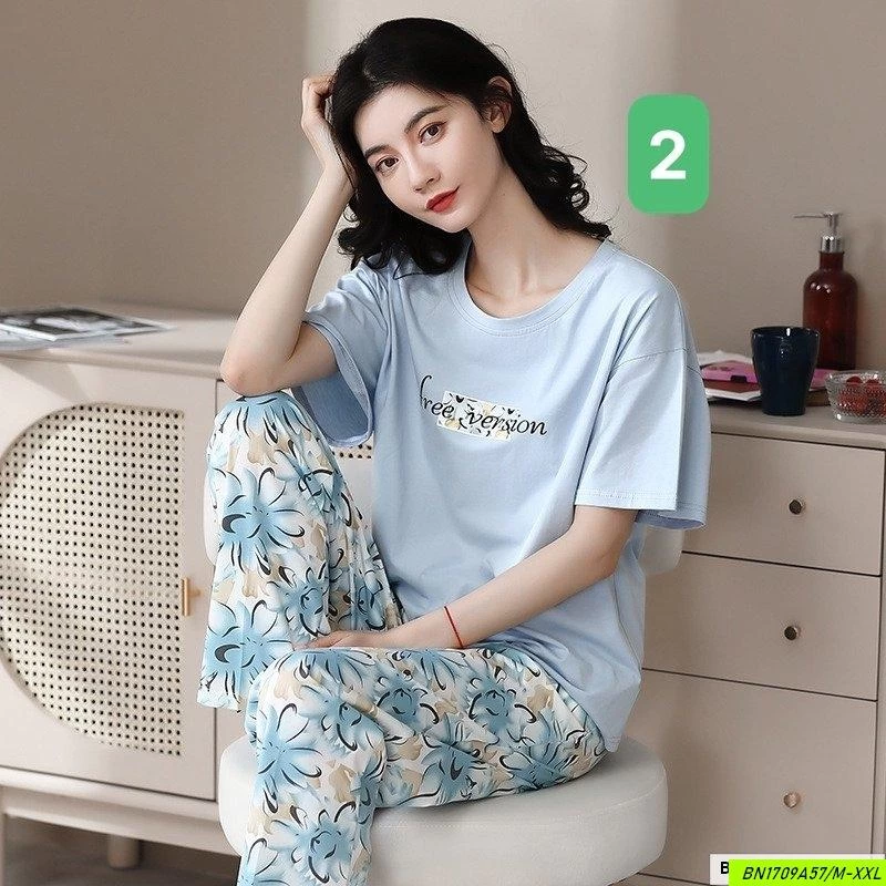 BỘ COTTON NỮ MẶC NHÀ CC
