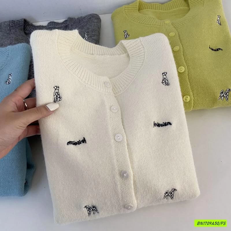 CARDIGAN THÊU KOREA