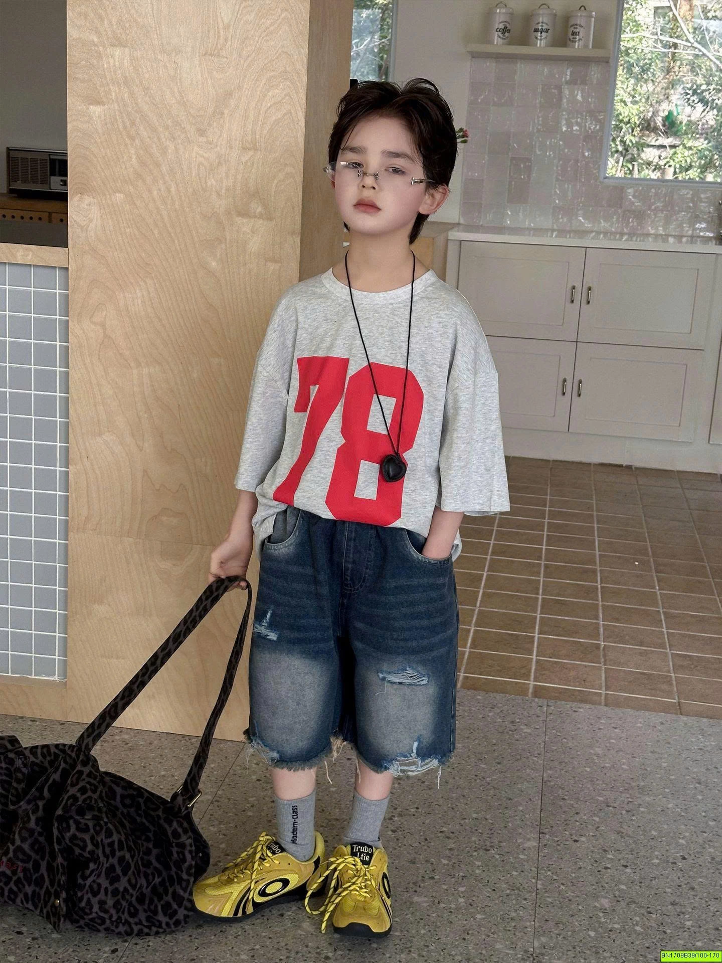 ÁO THUN XÁM SỐ 78