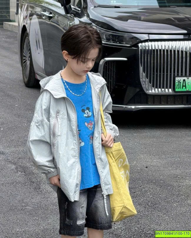 ÁO KHOÁC GIÓ XÁM LIỀN MŨ