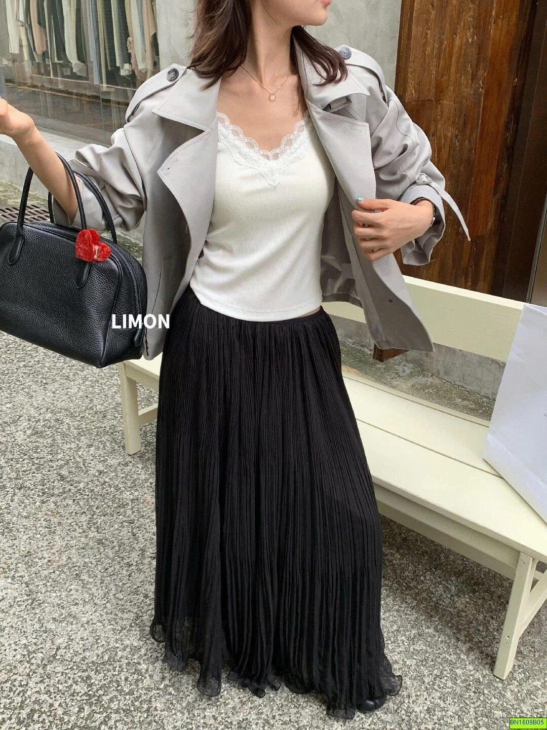 CHÂN VÁY VOAN DÁNG DÀI