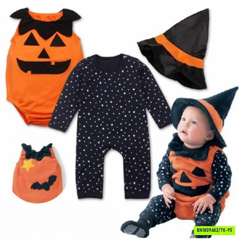 BODY BÍ NGÔ 3 CHI TIẾT HALLOWEEN