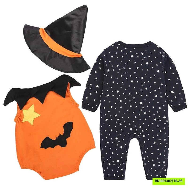 BODY BÍ NGÔ 3 CHI TIẾT HALLOWEEN