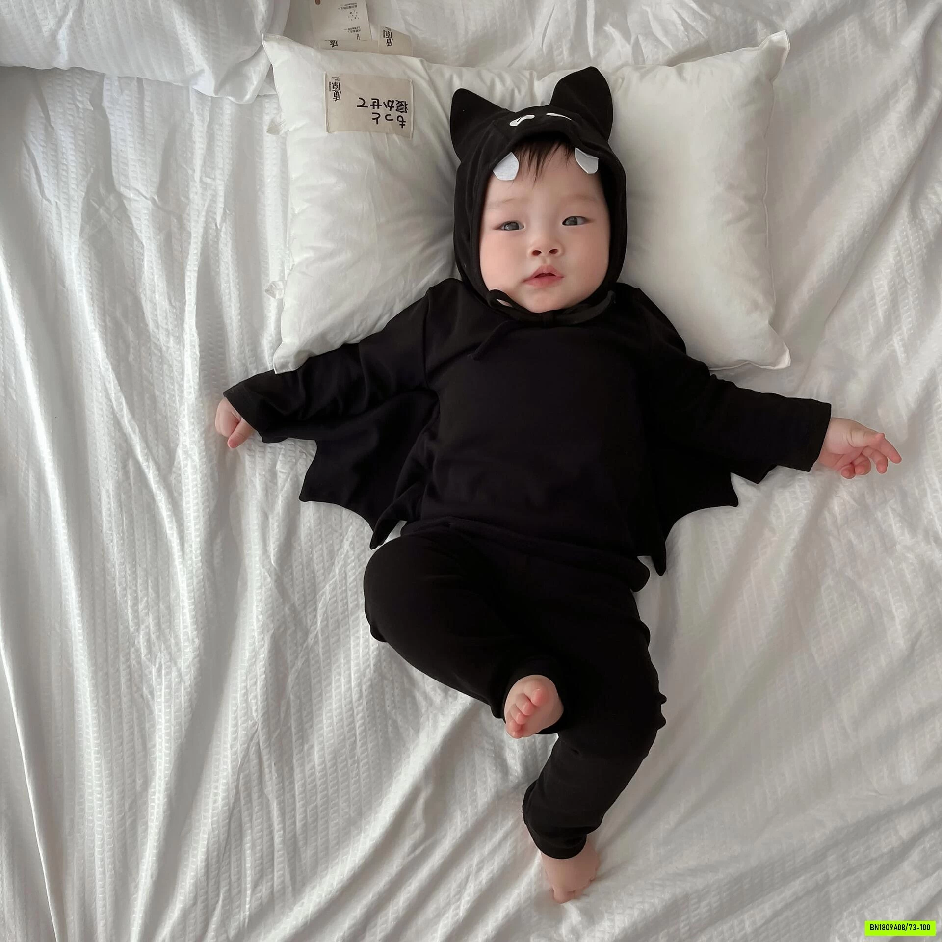 SÉT DƠI ĐEN DÀI TAY HALLOWEEN