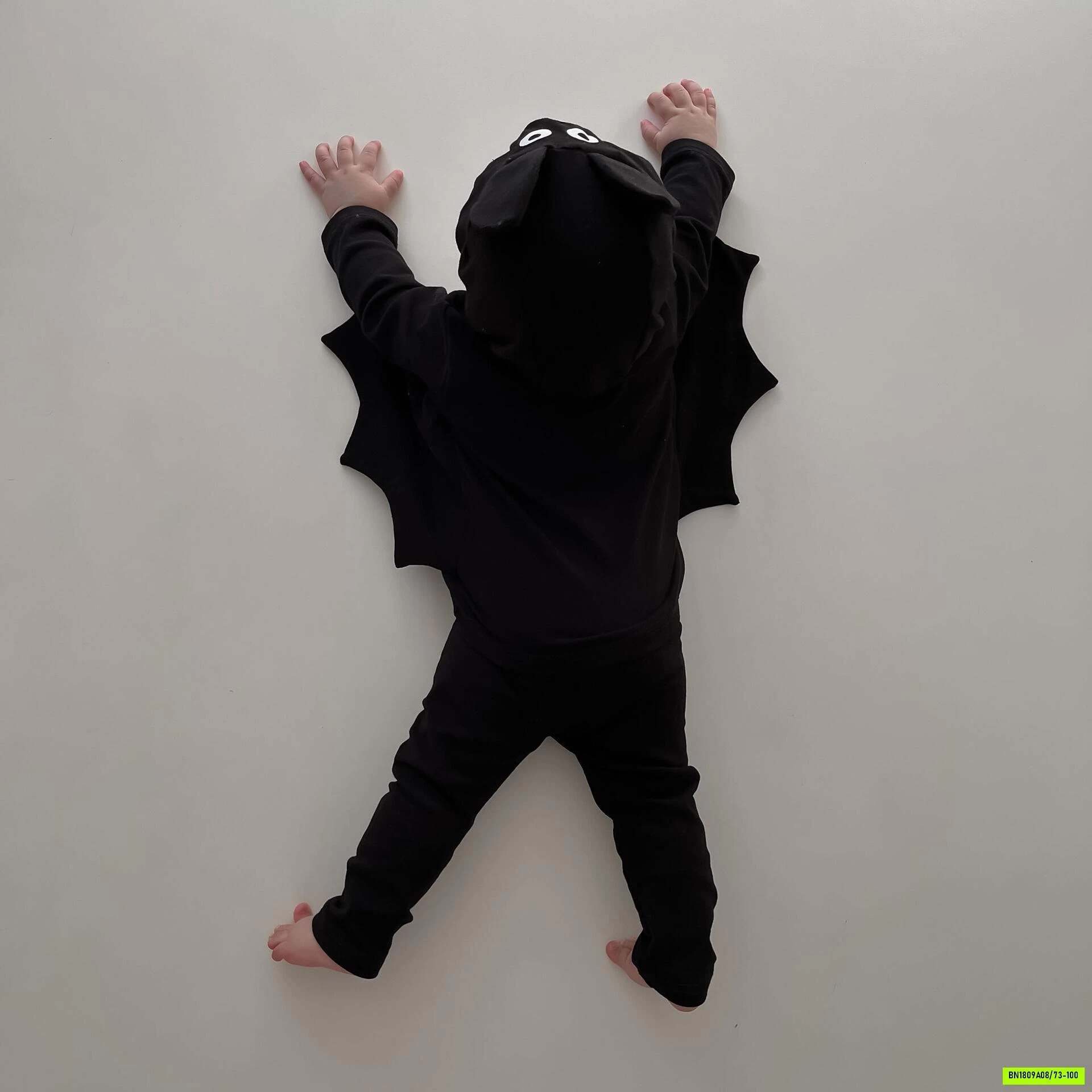 SÉT DƠI ĐEN DÀI TAY HALLOWEEN