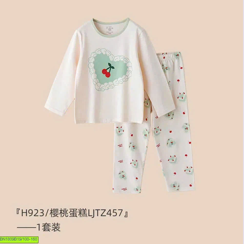 BỘ MẶC NHÀ COTTON A CHUẨN CHO BÉ