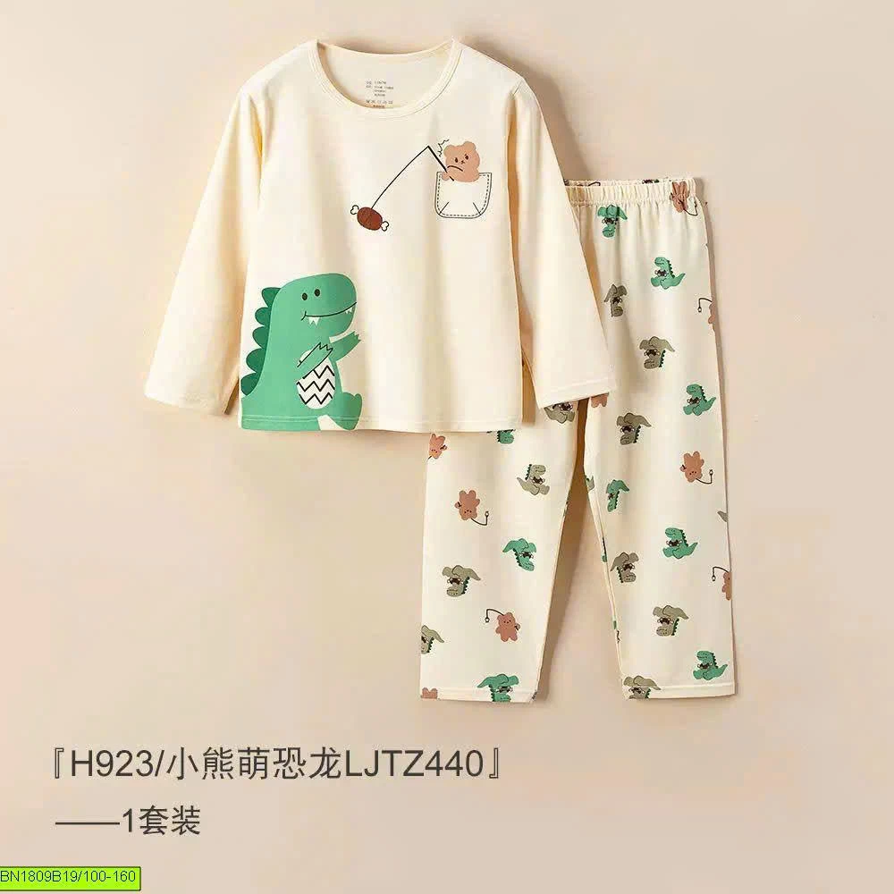 BỘ MẶC NHÀ COTTON A CHUẨN CHO BÉ