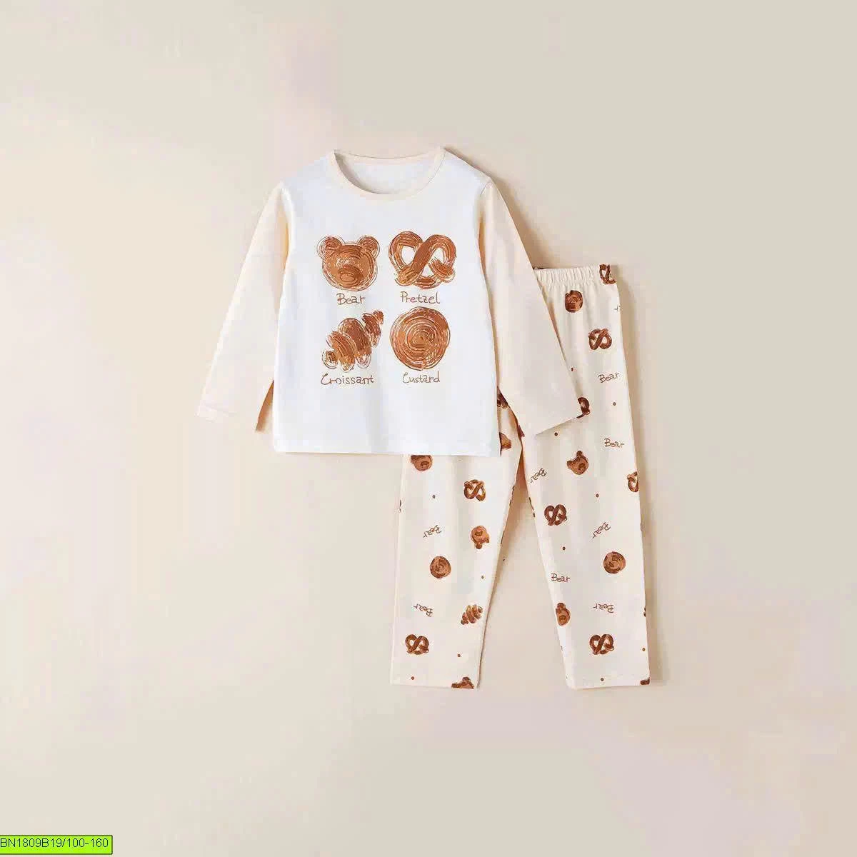 BỘ MẶC NHÀ COTTON A CHUẨN CHO BÉ