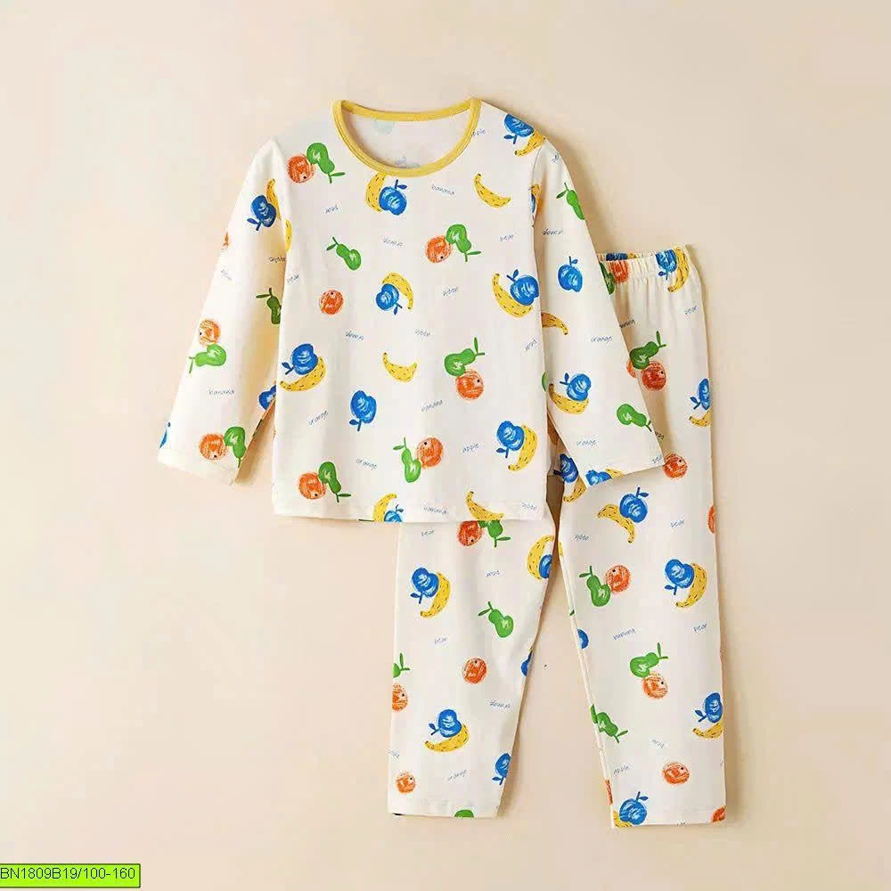 BỘ MẶC NHÀ COTTON A CHUẨN CHO BÉ
