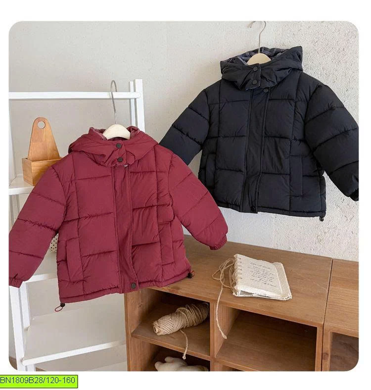ÁO KHOÁC PHAO BÉO LIỀN MŨ