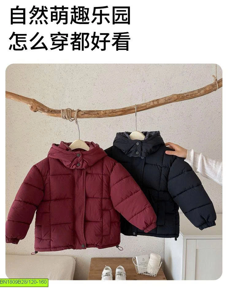 ÁO KHOÁC PHAO BÉO LIỀN MŨ
