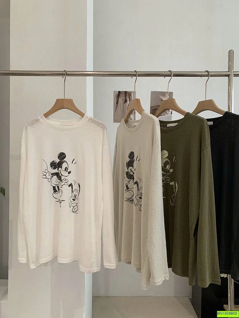 ÁO THUN MICKEY DÀI TAY