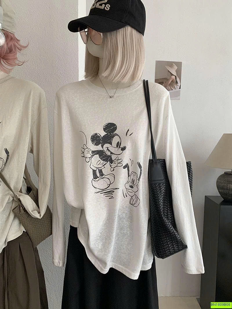 ÁO THUN MICKEY DÀI TAY