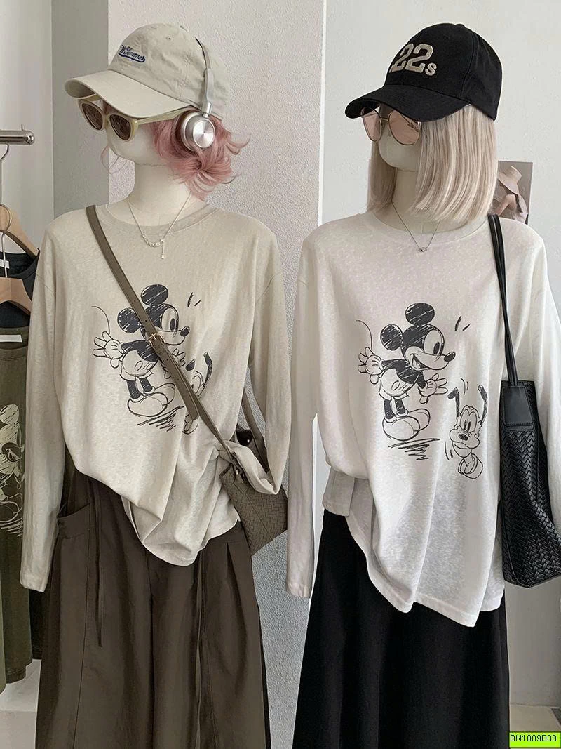ÁO THUN MICKEY DÀI TAY
