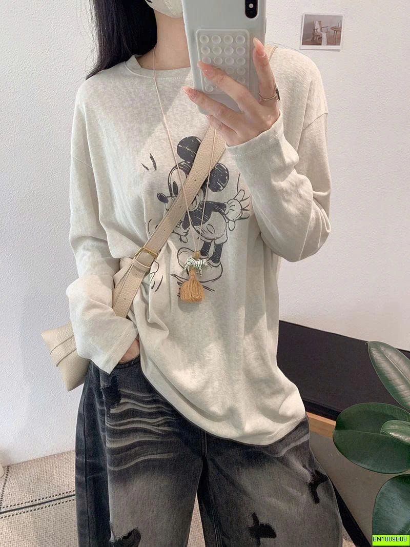 ÁO THUN MICKEY DÀI TAY