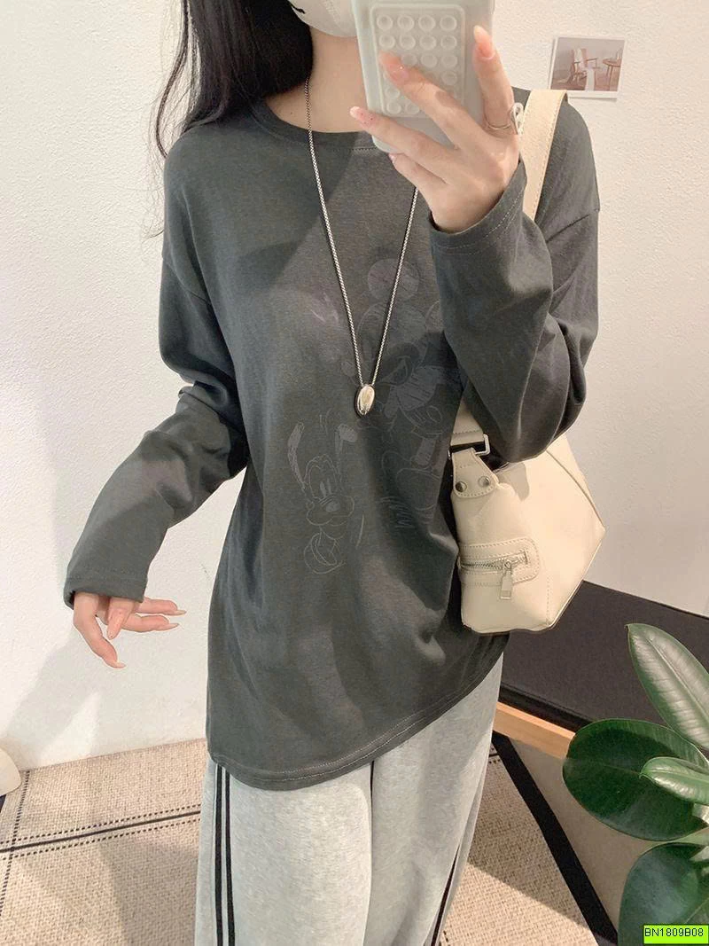 ÁO THUN MICKEY DÀI TAY