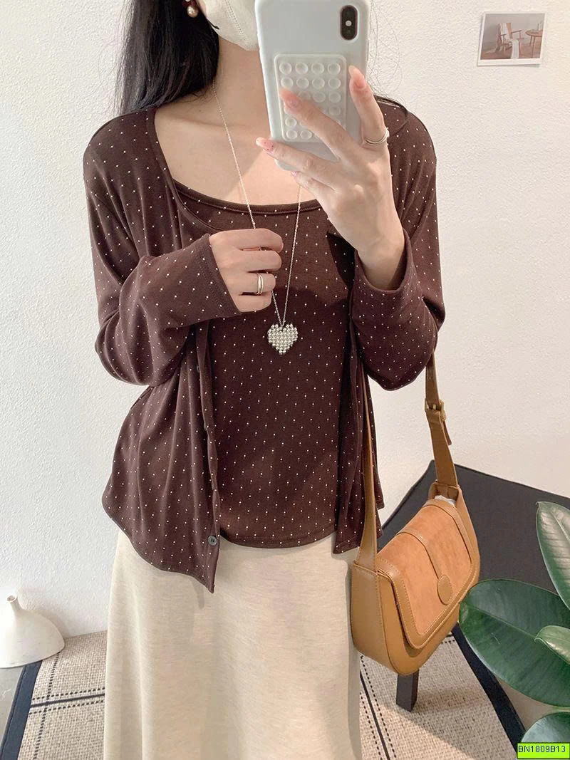 SET THUN CHẤM BI 2 CHI TIẾT