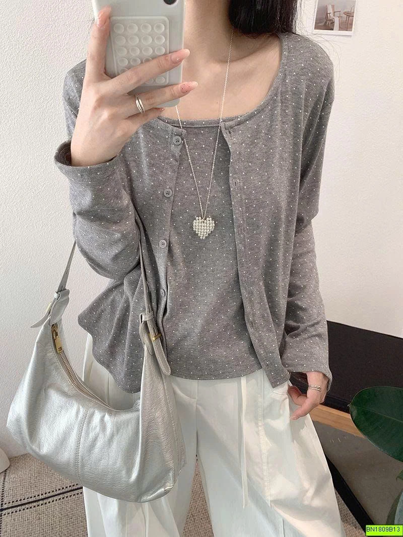SET THUN CHẤM BI 2 CHI TIẾT