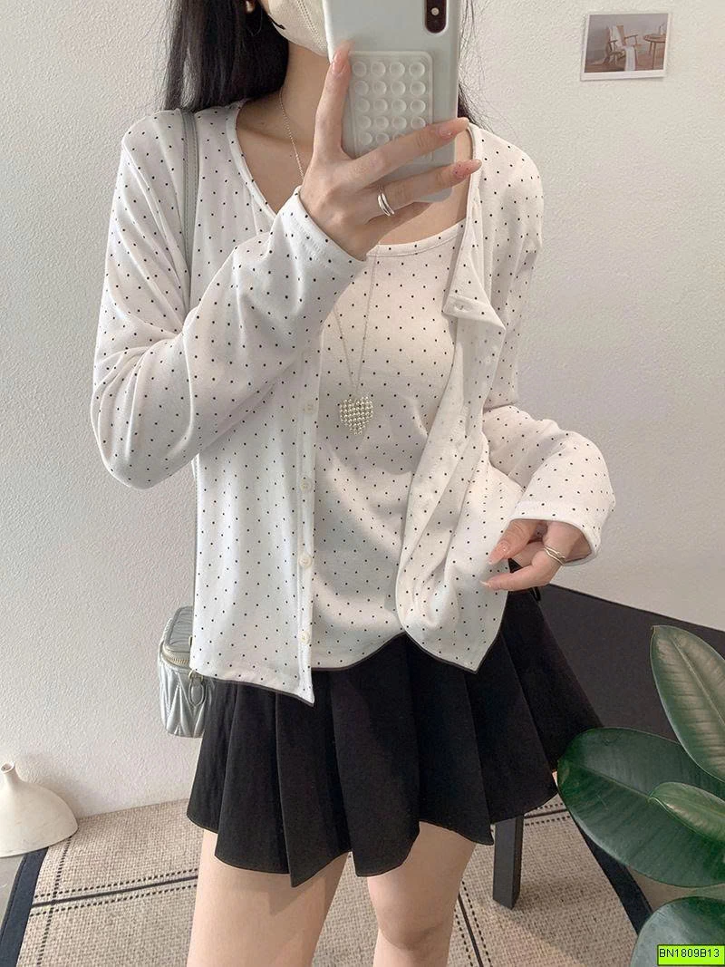 SET THUN CHẤM BI 2 CHI TIẾT