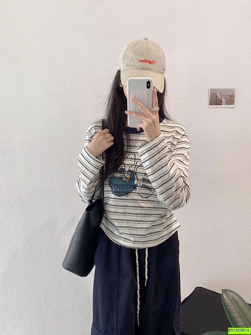 ÁO THUN DÀI TAY CON VỊT