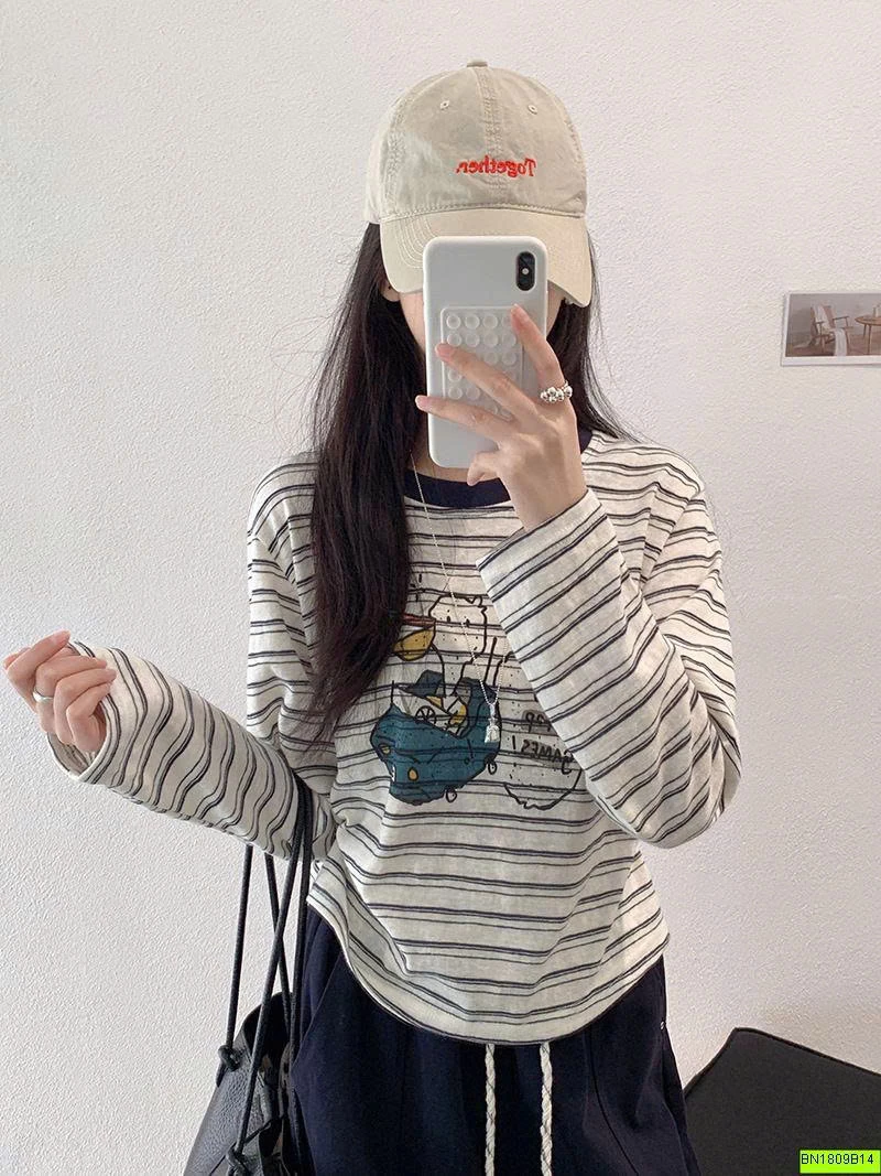 ÁO THUN DÀI TAY CON VỊT