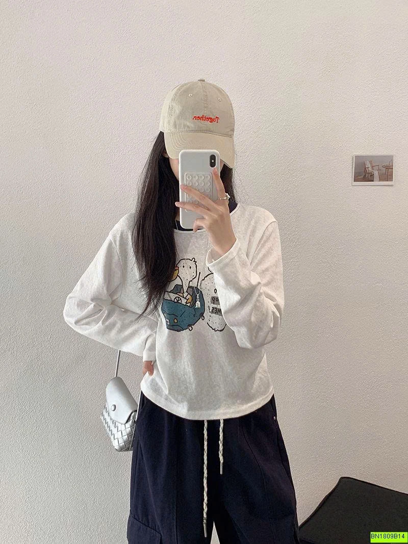ÁO THUN DÀI TAY CON VỊT