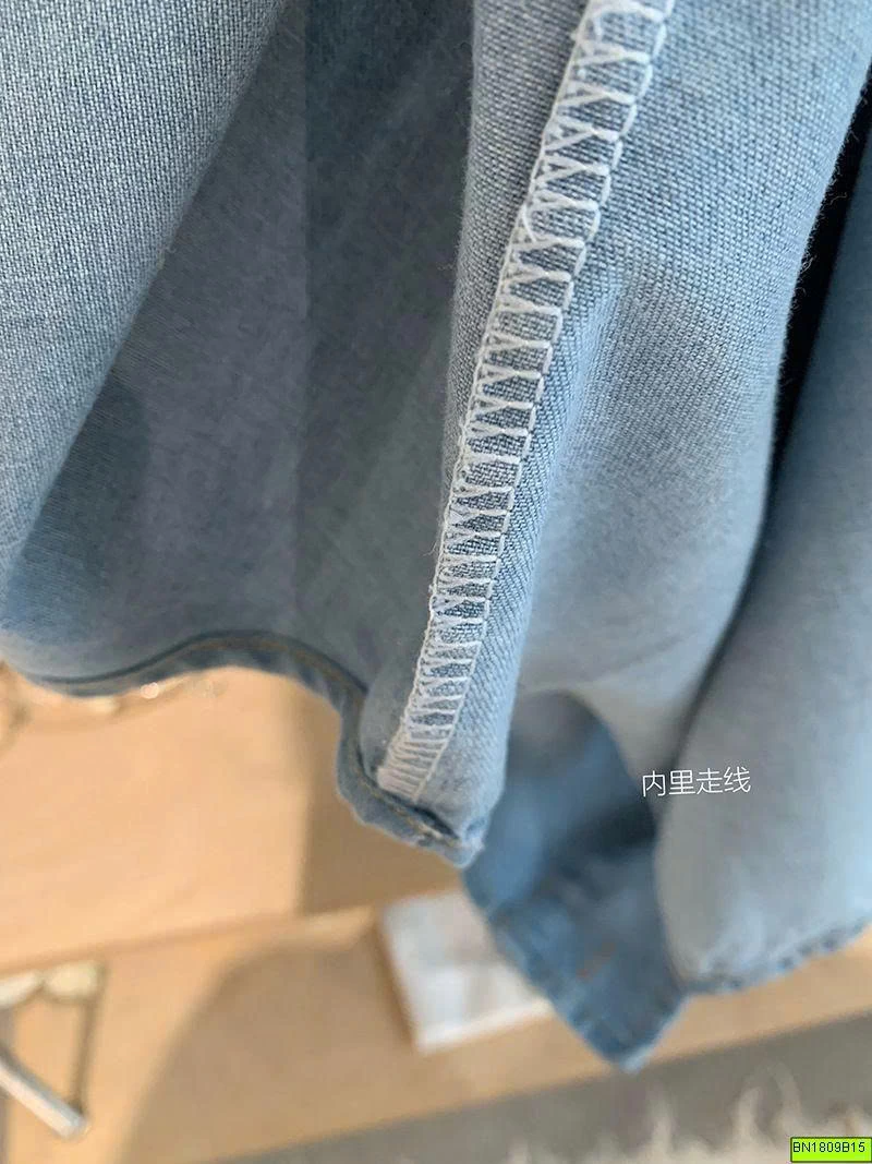 ÁO SƠ MI DENIM