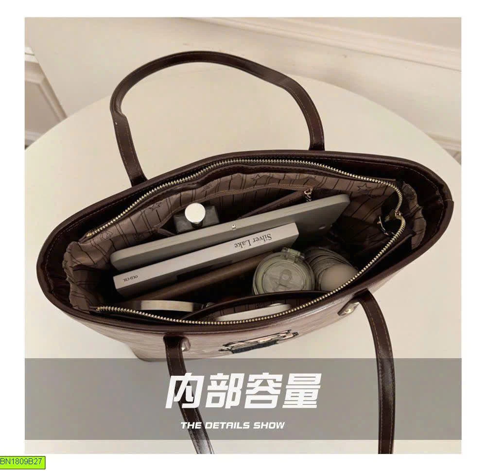 TÚI TOTE GẤU CARTOON BEIBAOBAO