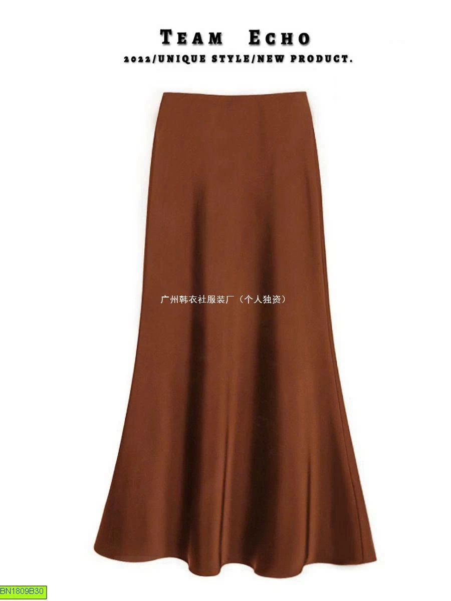 CHÂN VÁY LỤA DÁNG DÀI
