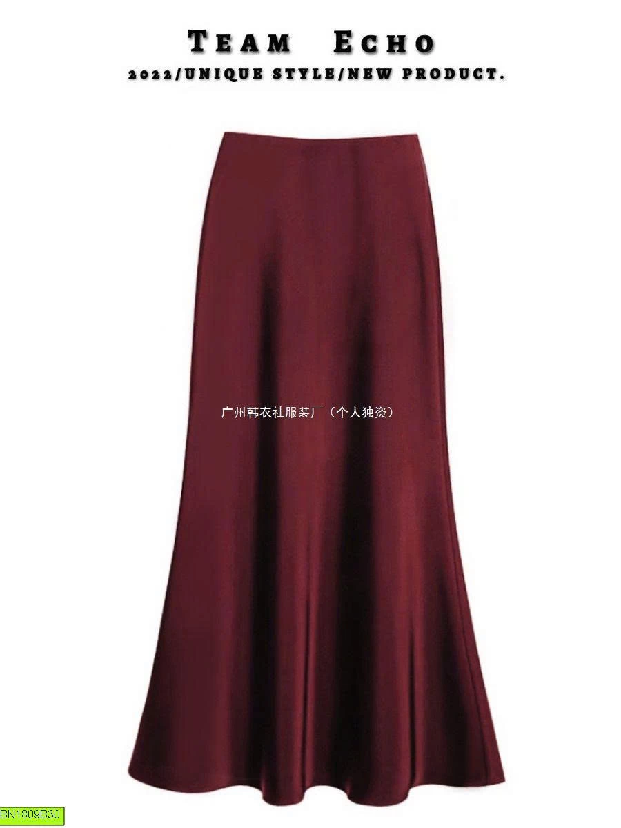 CHÂN VÁY LỤA DÁNG DÀI