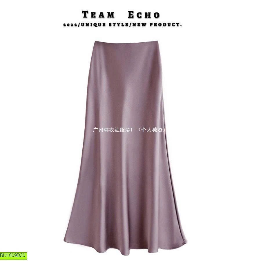 CHÂN VÁY LỤA DÁNG DÀI