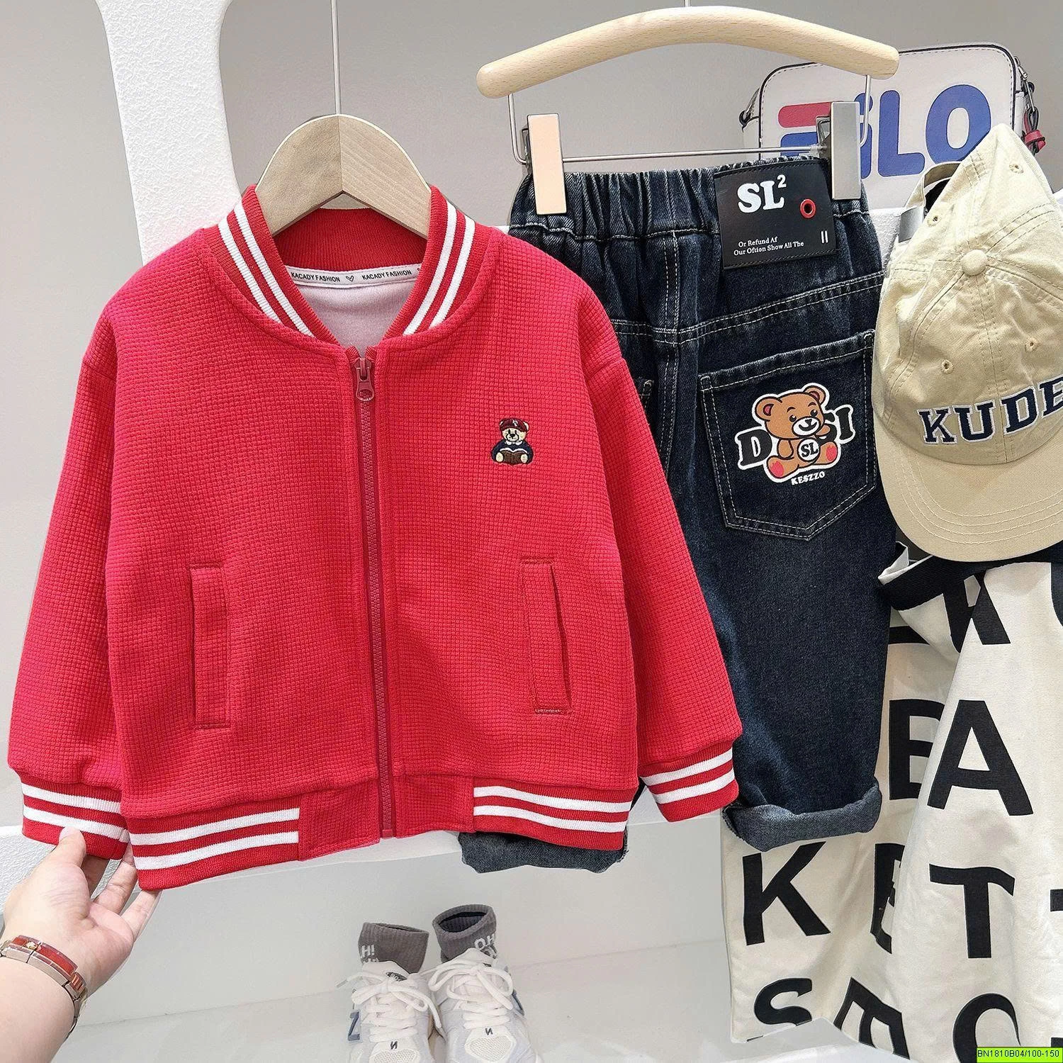 ÁO KHOÁC NỈ HẠT NA KACADY