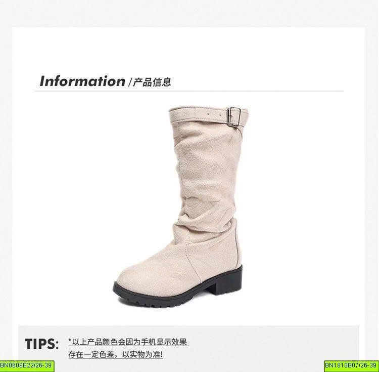 BOOT DA LỘN CAO CỔ