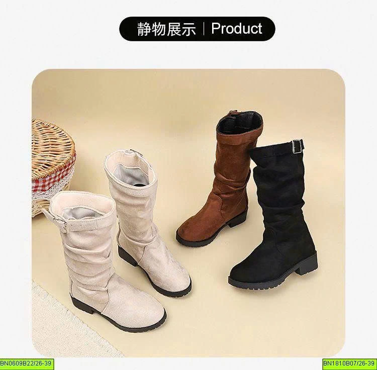 BOOT DA LỘN CAO CỔ