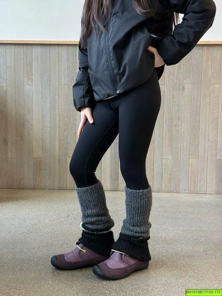 QUẦN LEGGING LÓT LÔNG ỐNG LEN AMBB  26F158