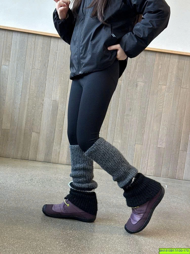 QUẦN LEGGING LÓT LÔNG ỐNG LEN AMBB  26F158